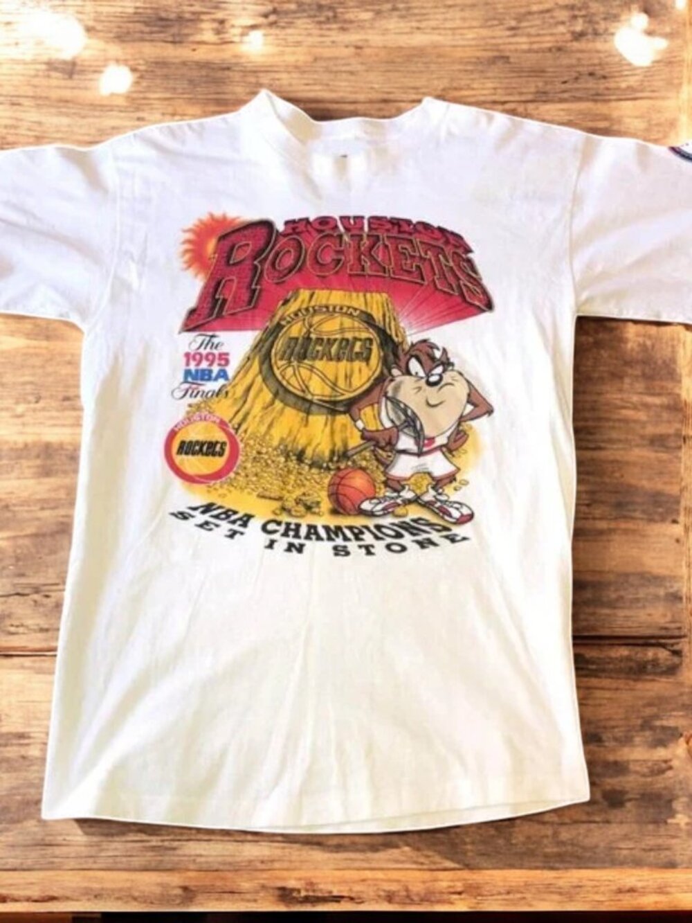 Vintage Style NBA Houston Rockets Looney Tunes Taz Shirt, Houston Rockets Shirt